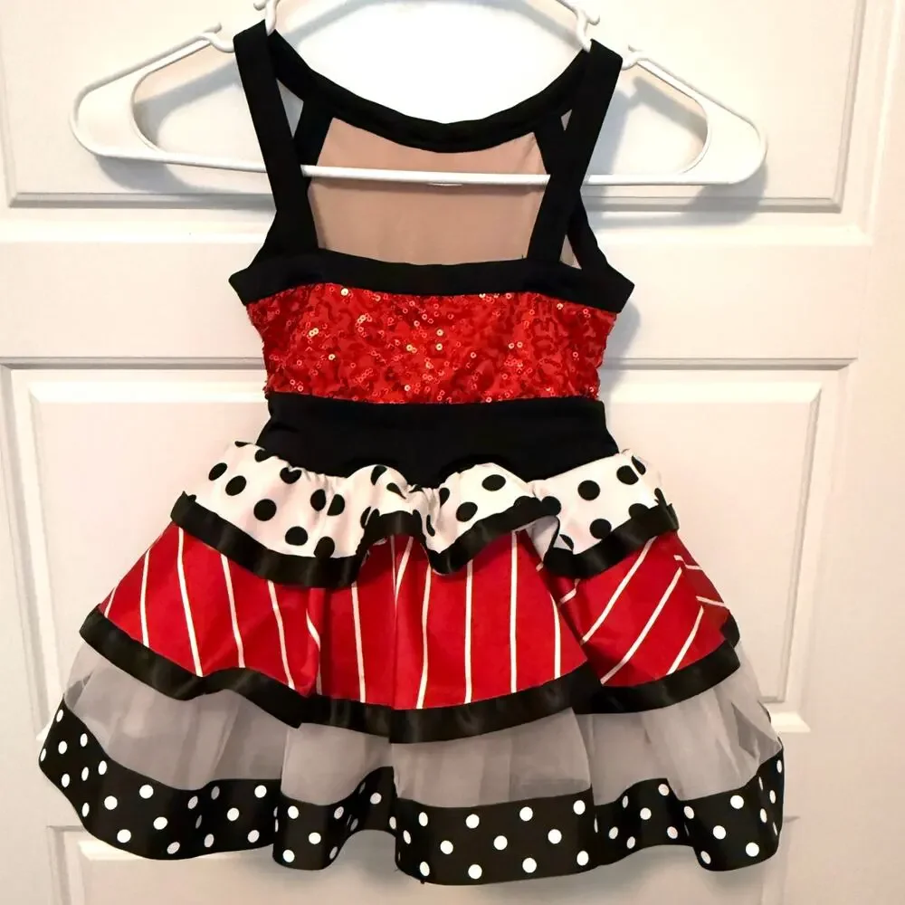 Weissman Be a Friend Dress Dance Girls XSC